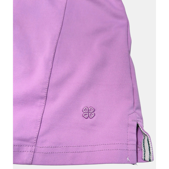 Clover By Bobby Jones Performance Womens Golf Polo Shirt Size S Lavender - Picture 7 of 10